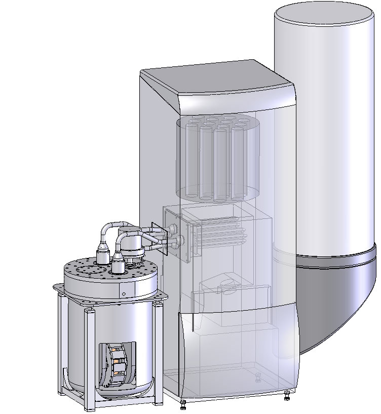BHKW mit speziellem 2-Zyklen-Stirlingmotor